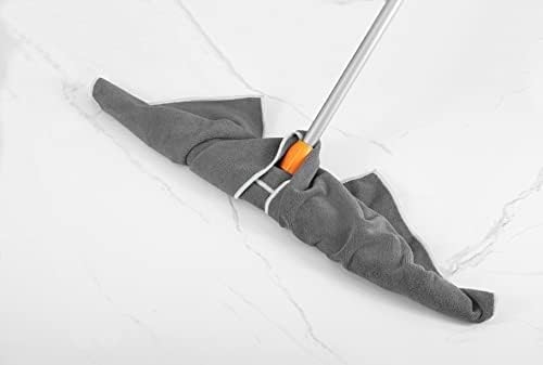 Superio Microfiber Squeegee Mopping Towel Large Miracle Cloth 20 x 30 Streak Free Microfiber Floor Cloth-Rag for Cleaning House, Kitchen, Bathroom-Scratch Free- 2 Pack