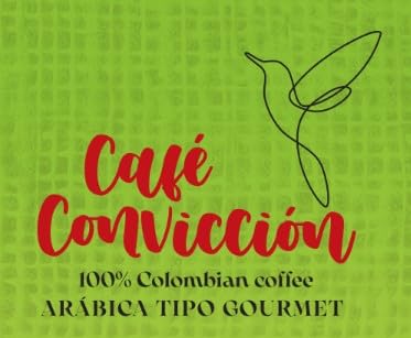 Cafe Conviccion – Premium Colombian Coffee 100% Arabica | Medium Roast | Freshly Ground | Specialty Coffee | 340gr/12 oz Resealable Bag
