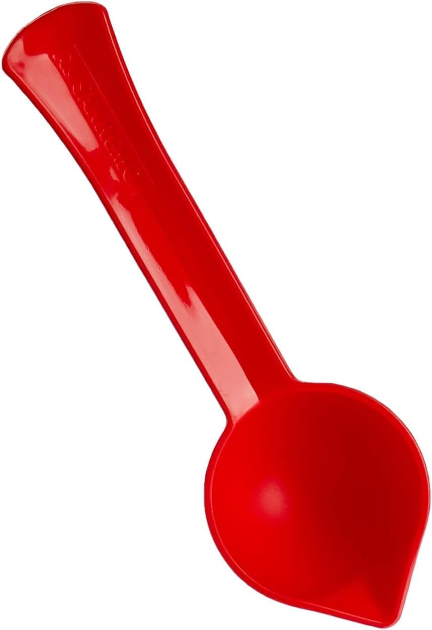 Tribello LARGE 22 OZ Ground Coffee Container For Coffee Beans, Plastic Jar With Screw On Lid For Dry Food Sugar, Flour, Coffee Grounds Container Storage With Scoop - Easy Grip - BPA Free