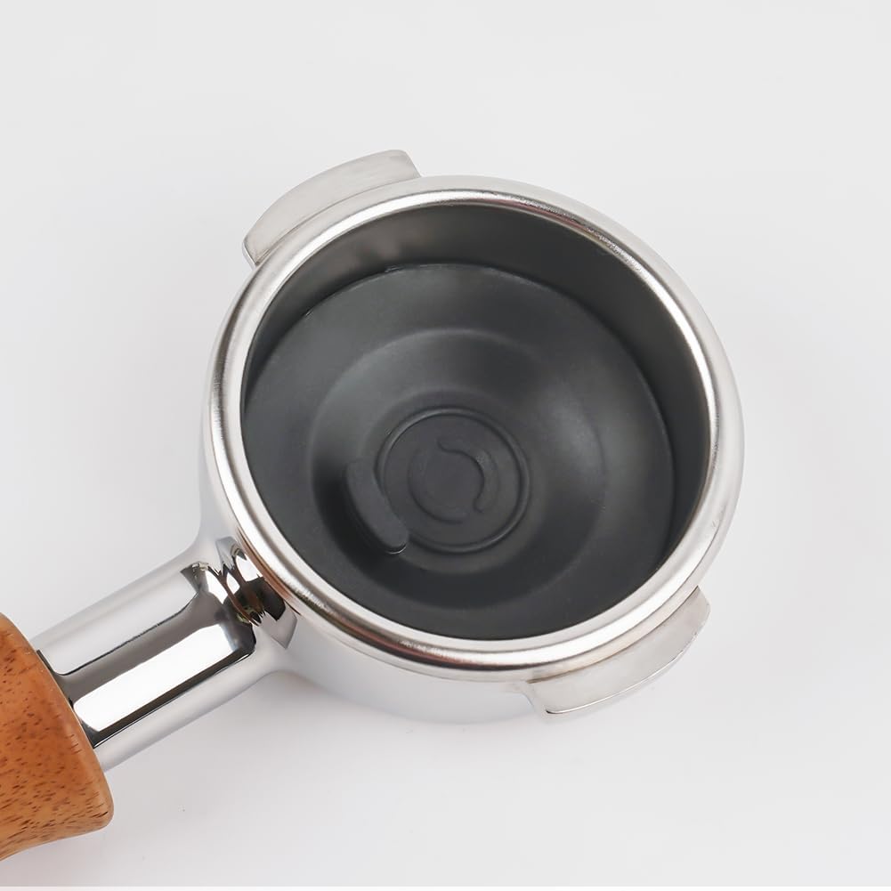 2pcs watchget 54mm Blind Filter Backflush Disk compatible with Breville Espresso Machines, Silicone Cleaning Gasket - Heat-Resistant & Durable Backwash Plate(Grey)