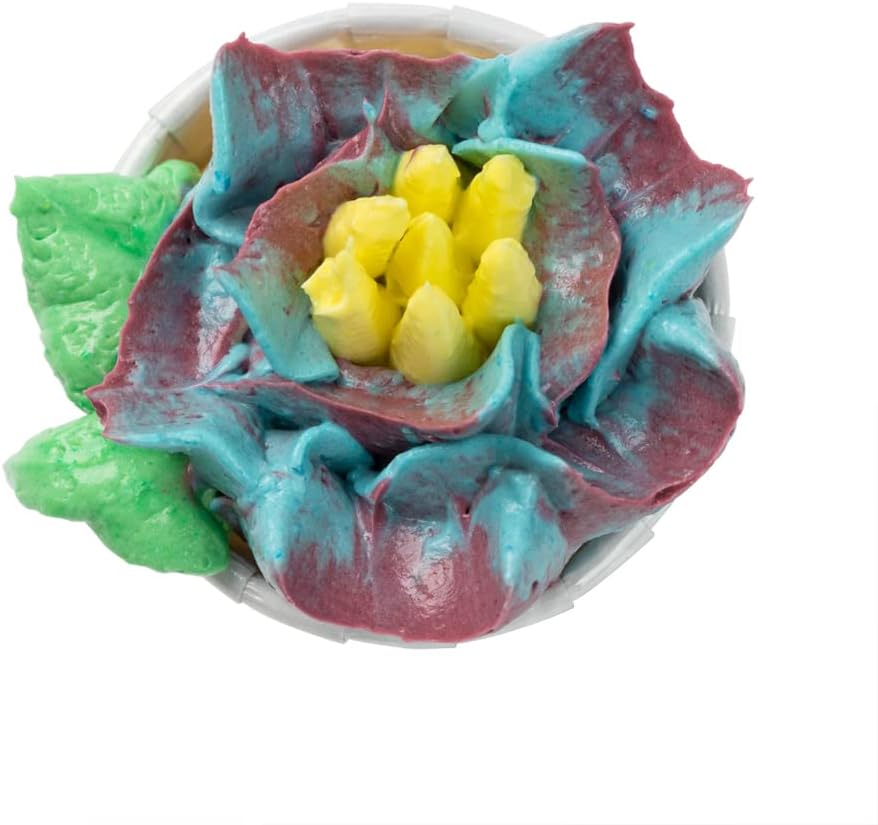 Restaurantware-Russian Piping Tip, 1 Petal Cake Decor Piping Tip - #44, Corrosion-Resistant, Stainless Steel Decorating Tip For Frosting, Dishwashable, Decorate Cupcakes, Cakes, or Cookies