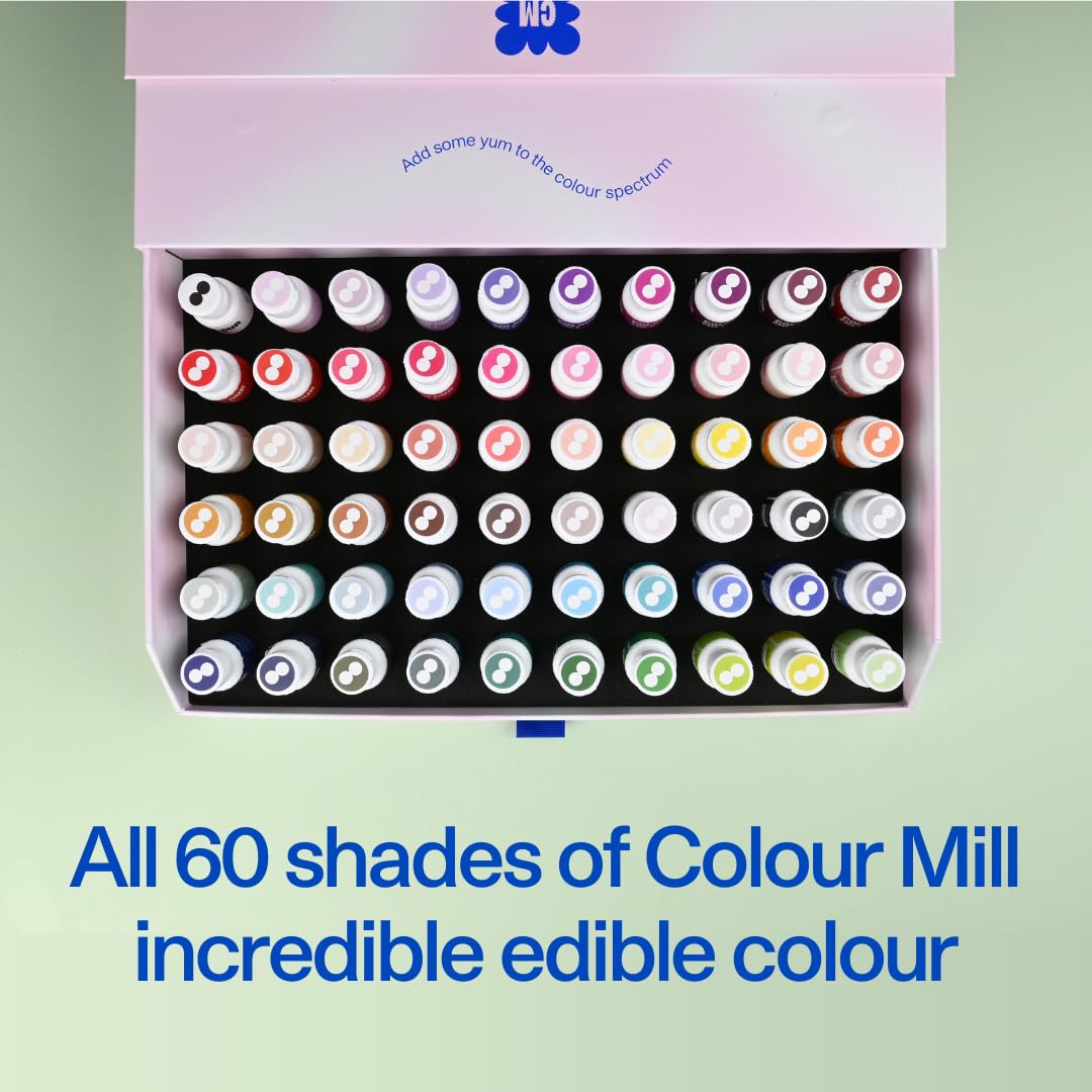 Colour Mill Oil-Based Food Coloring, 20 Milliliters - Complete Collection - All 60 Colors