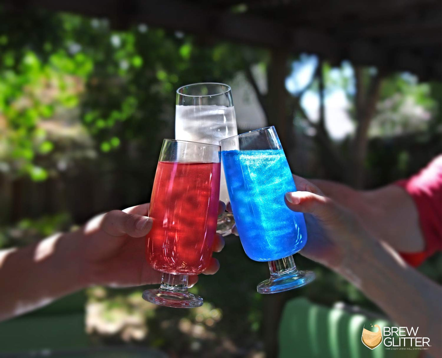 Maroon Red BREW GLITTER Edible Glitter For Drinks, Cocktails, Beer, Garnish Glitter & Beverages | KOSHER & HALAL Certified | 100% Edible & Food Grade | Vegan, Gluten, Nut Free (25g, Maroon Red)