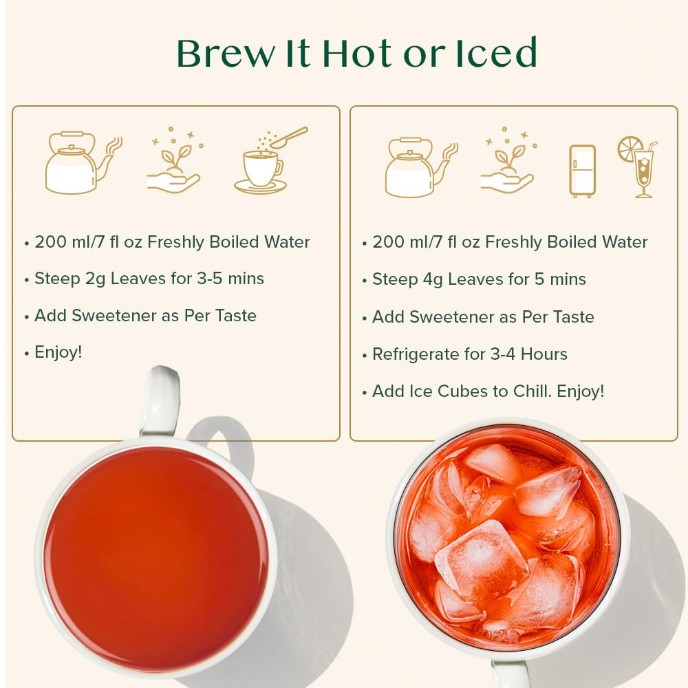 VAHDAM, Darjeeling Tea Leaves From Himalayas 340g (170+ Cups) Pure Unblended Darjeeling Black Loose Leaf Tea | Packed & Shipped Direct From Source In India