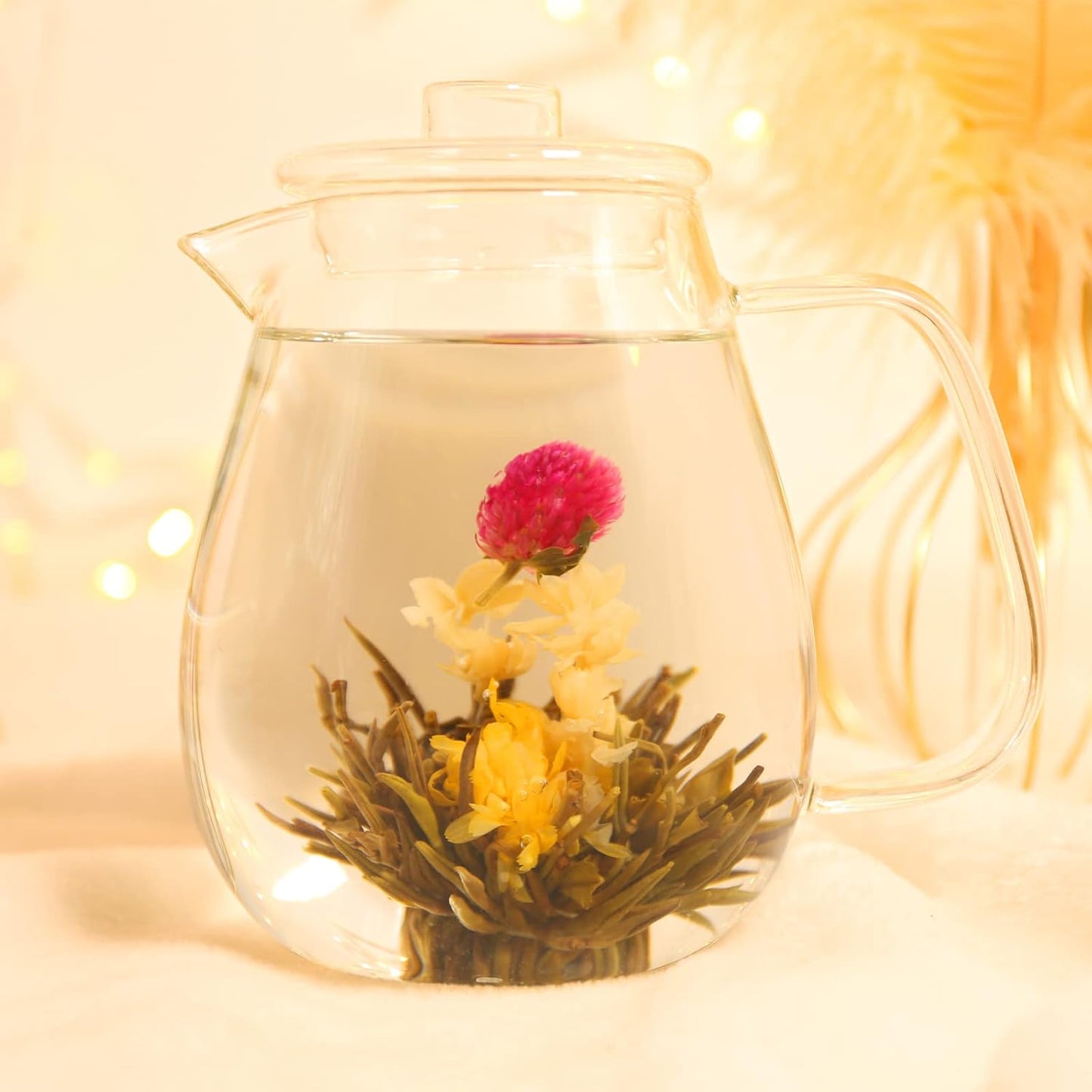 FullChea - Blooming Flowering Tea, 12 Unique Varieties - Flowering Tea in 12 Delicious Fruit Flavors - Gift For Tealovers, Christmas, Anniversary, Valentine, Birthday