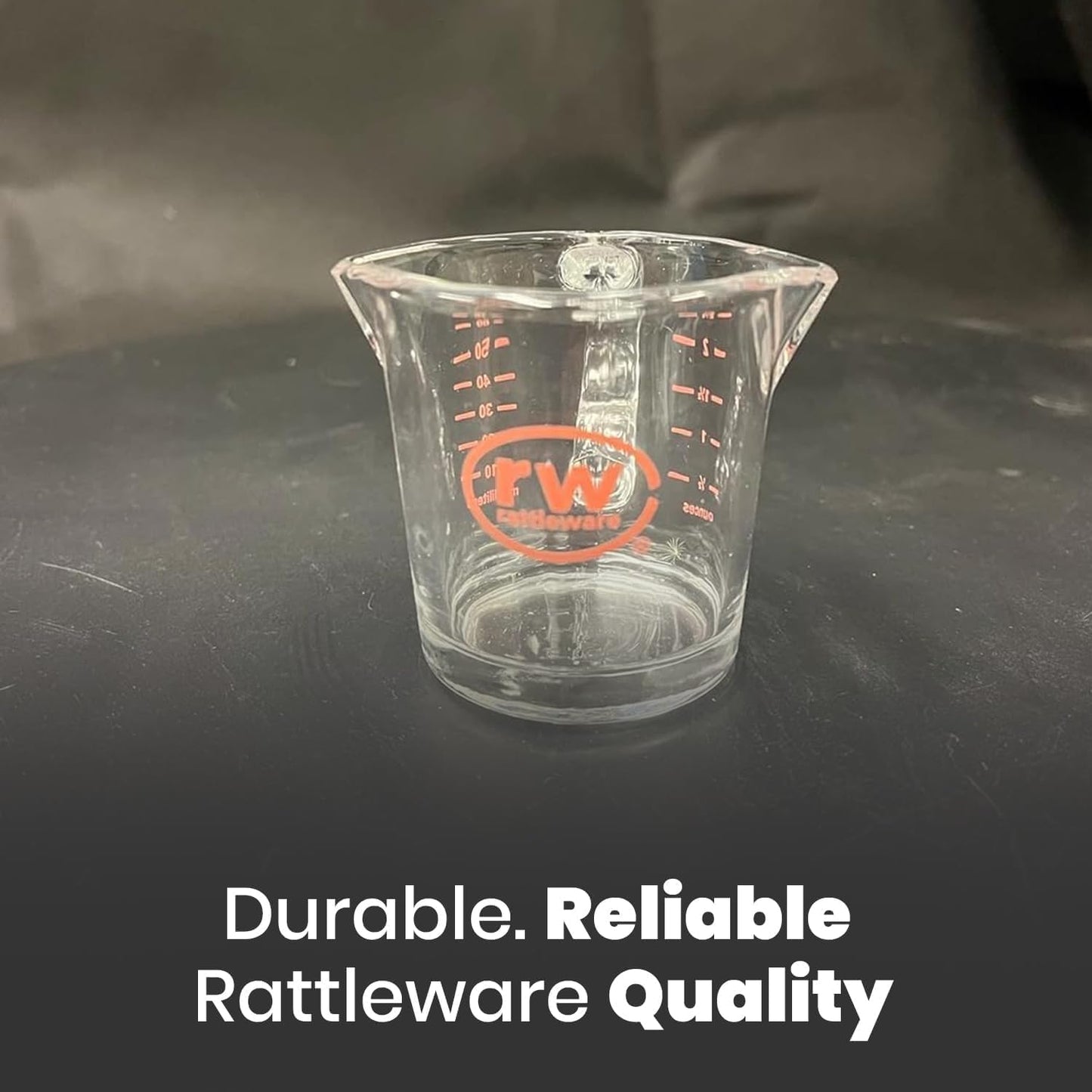 Rattleware 3 oz Espresso Shot Glass Pitcher β Double Spouted Genuine Barista Measuring Cup with Graduations in ml & oz β High-Volume, Commercial-Grade for Swift Espresso Pouring & Precision (2 Pieces)