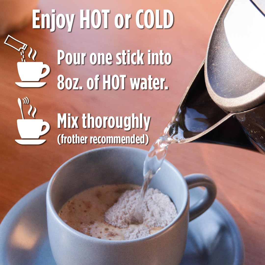 Oriente Cuban Coffee Roasters Dark Roast Instant Coffee - 20 ct, Authentic Cuban Style, 100% Arabica Coffee - Hot or Iced Coffee