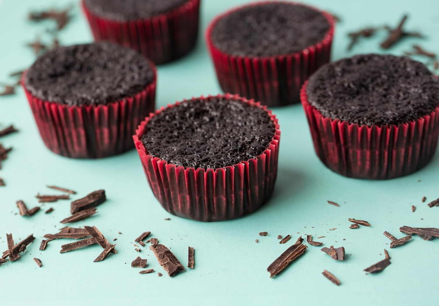 LillyBean Gluten Free Chocolate Cupcake Mix with No Artificial Colors - Dairy and Soy Free, Vegan - Makes Delicious Desserts - Cakes, Donuts, Cake Pops - 13 oz