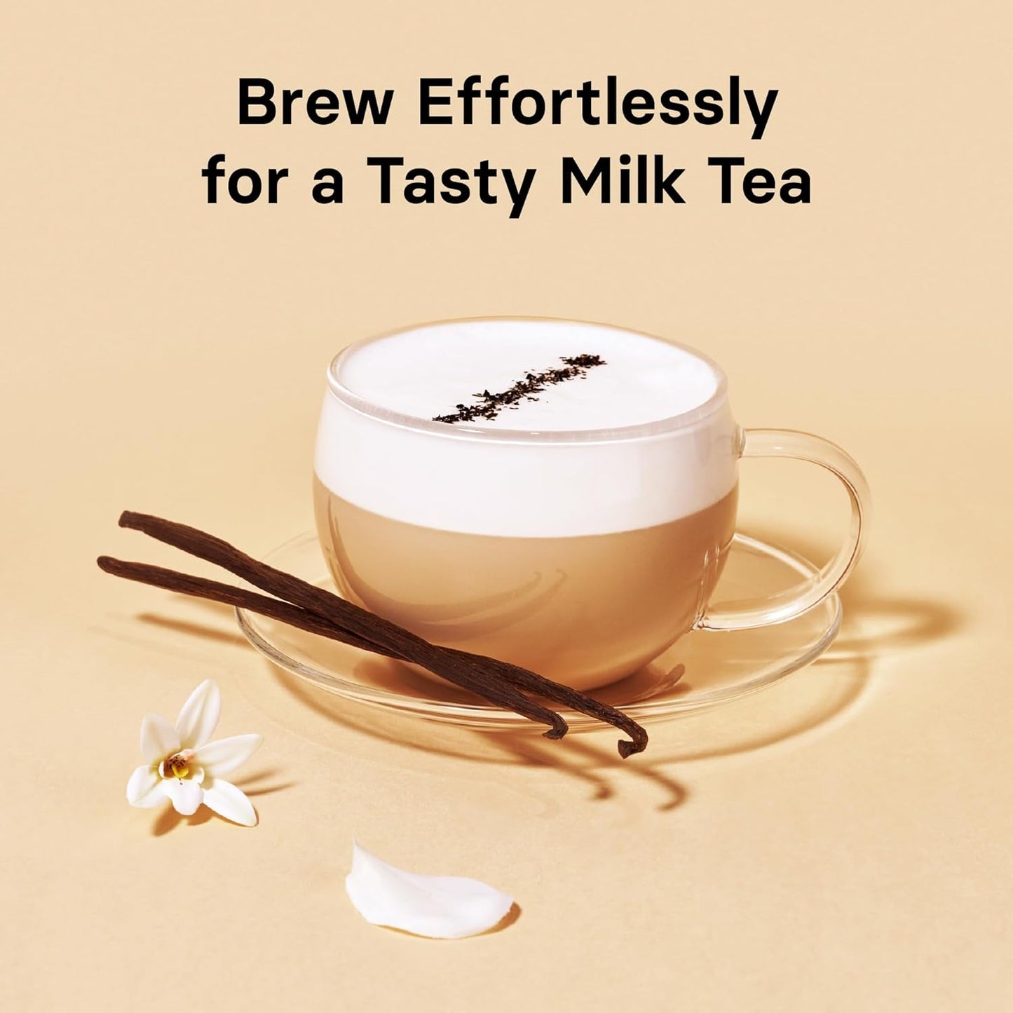 OSULLOC Vanilla Honey Black Tea (20 count, 1.05 oz), Black tea filled with Sweet Flavor of French Vanilla and Honey, Premium Blended Tea bags from Jeju Island