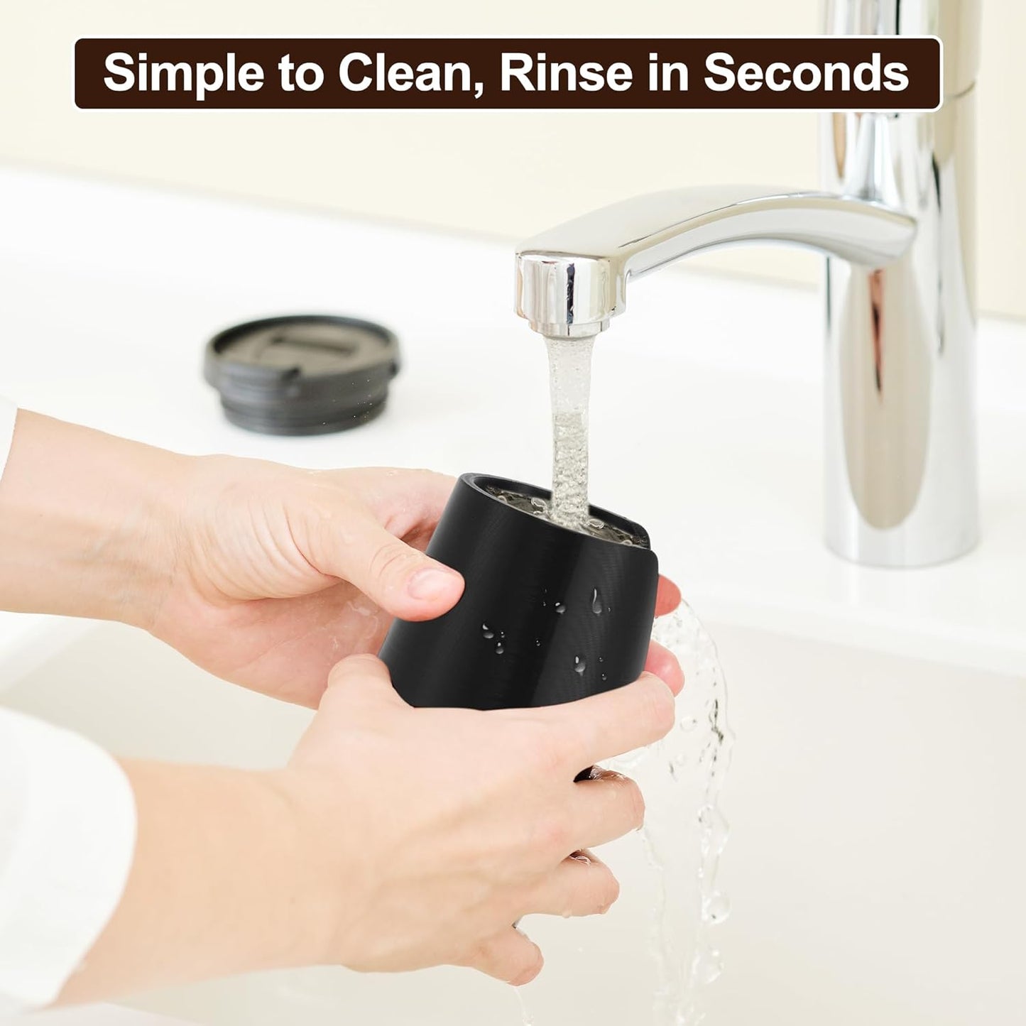 VOCOSTE Coffee Tamper Base for Ninja Espresso ES601/ES701, Improves Tamping Stability and Extraction, Non-Slip Base, Prevents Portafilters from Damaging the Counter, Home Barista Use