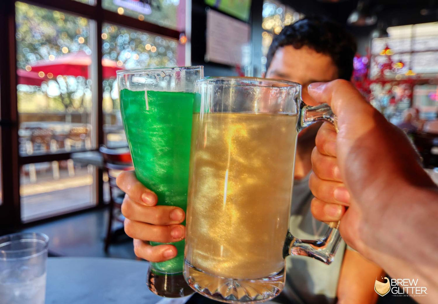 Light Purple BREW GLITTER Edible Glitter For Drinks, Cocktails, Beer, Garnish Glitter & Beverages | KOSHER & HALAL Certified | 100% Edible & Food Grade | Vegan, Gluten, Nut Free (50g, Light Purple)