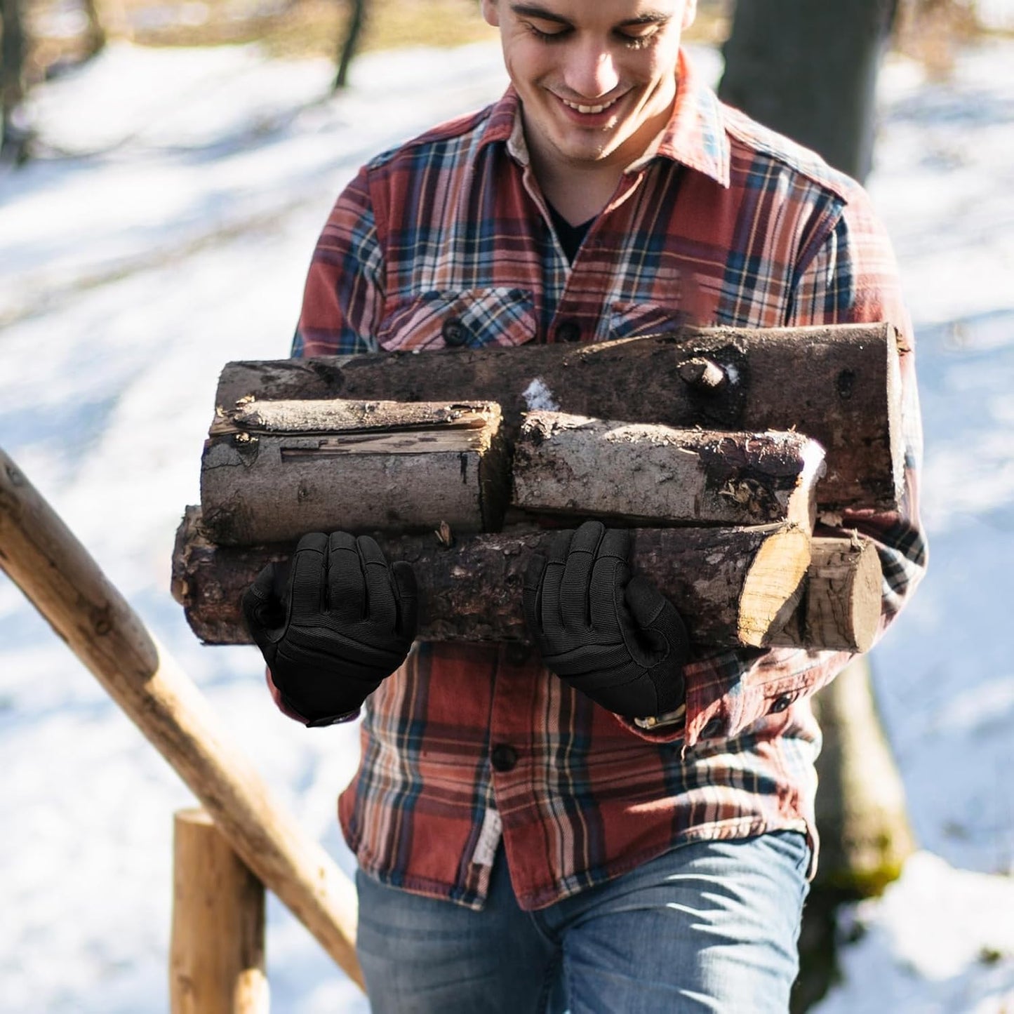 KAYGO Insulated Mechanic Work Gloves,3 Pairs KG127W Winter Thermal Safety Work Gloves for Men and Women, Double Lining,Heavy duty,Improved dexterity,Excellent Grip,Ideal for outdoor jobs,XL