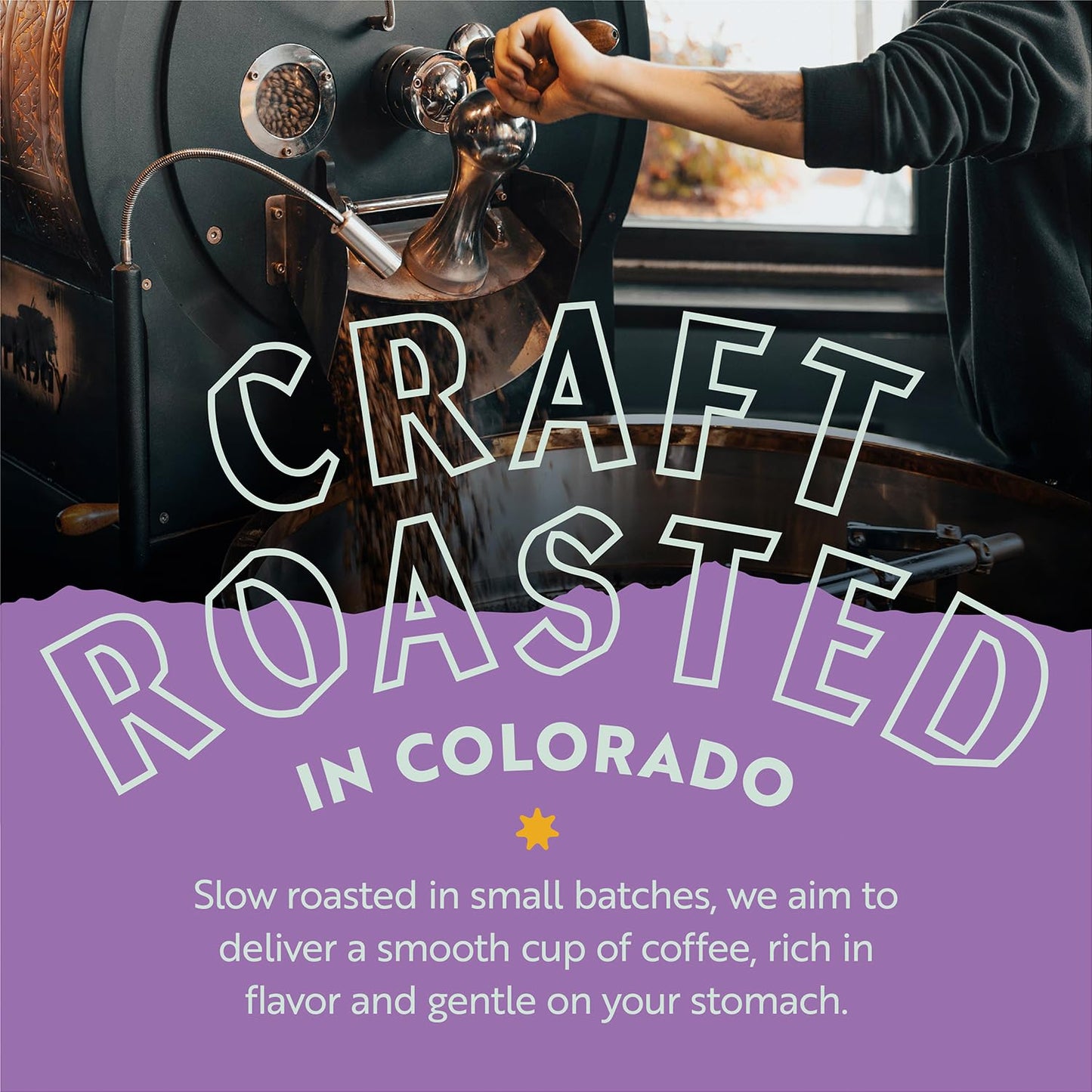 Clean Coffee Co. - Low Acid Medium Roast, Tested for Molds and Toxins, Costa Rica Blend, Notes of Milk Chocolate, Roasted Nuts, Toasted Malt (Whole Bean, 12 oz Bag)