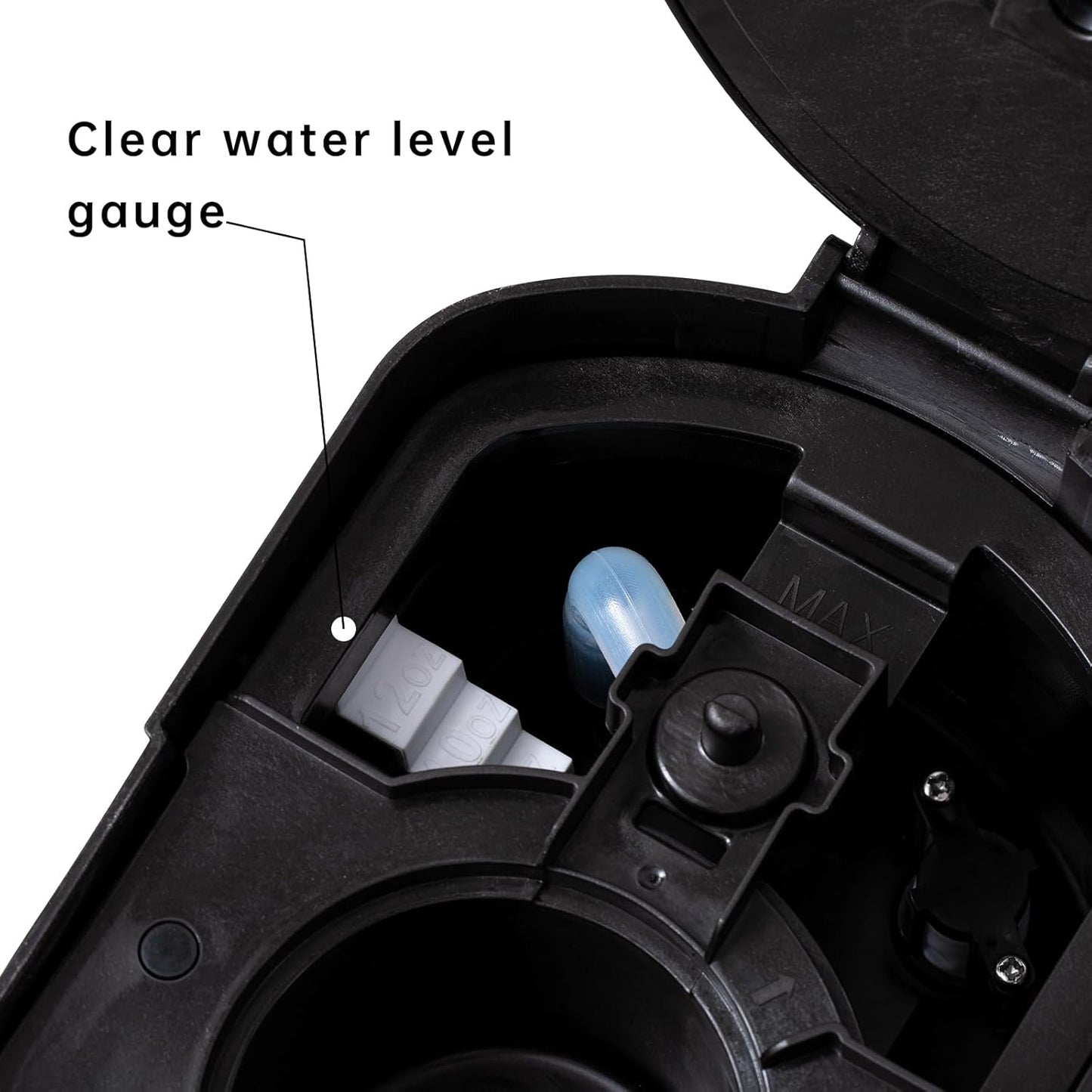 Single Serve K Cup Coffee Maker 2 in 1Machine,6 to 14 0z Brew Sizes,Auto Shut Off& Reusable Filter,Use Coffee Capsule&GroundCoffee&Loose Leaf Tea,Iced Coffee,Black