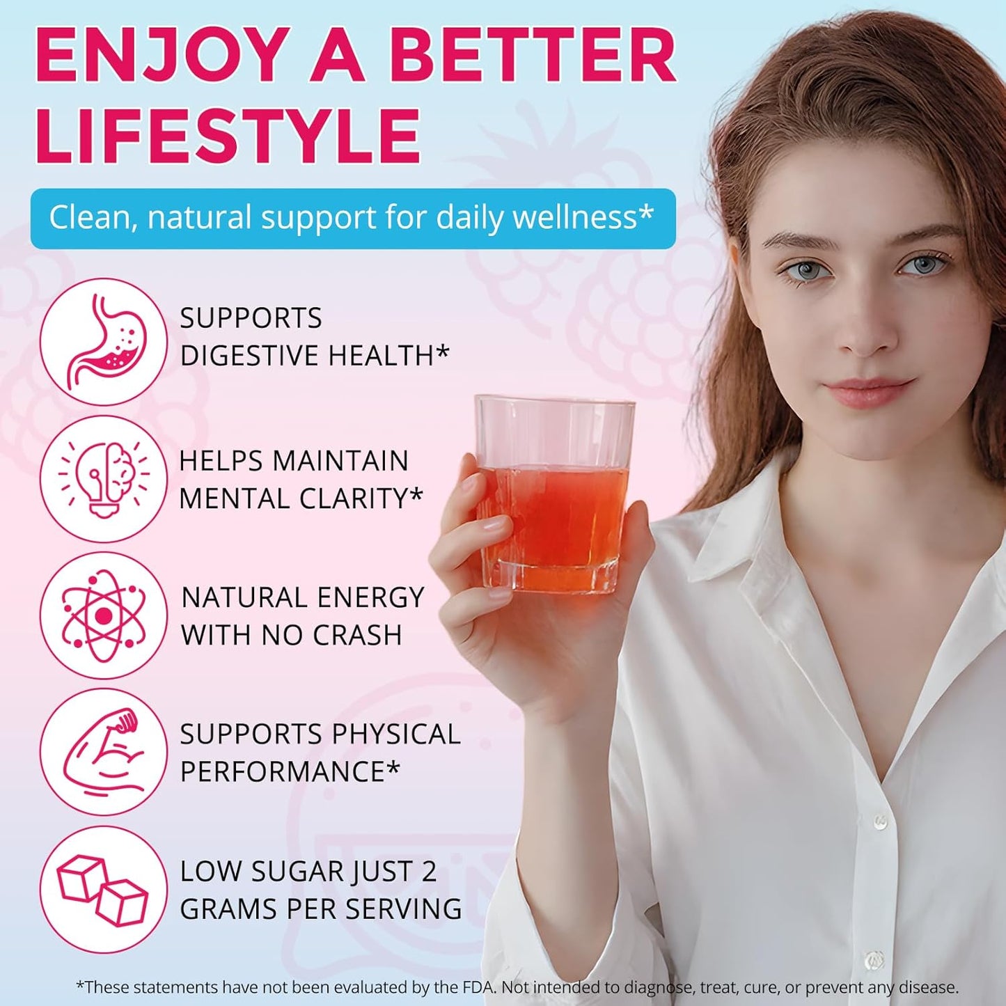 Yerba Mate Instant Tea Powder -Super Yerba Mate 30 Servings with Vitamin D3, Magnesium & Ashwagandha | Energy, Focus & Digestive Health | Low Sugar