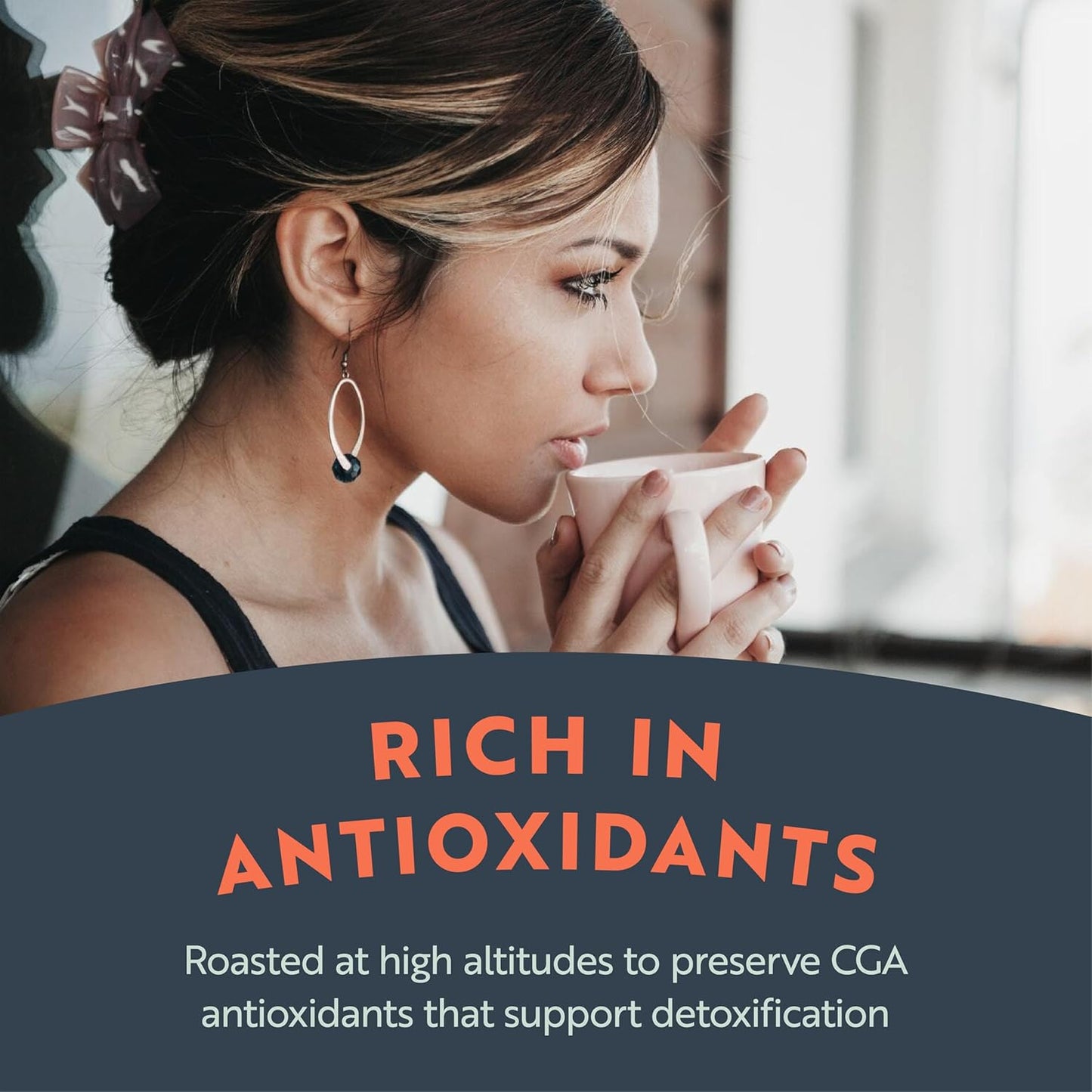 Clean Coffee Co. - Low Acid Medium-Dark Roast, Tested for Molds and Toxins, Papua New Guinea Blend, Notes of Milk Chocolate and Roasted Almonds (Whole Bean, 12 oz Bag)