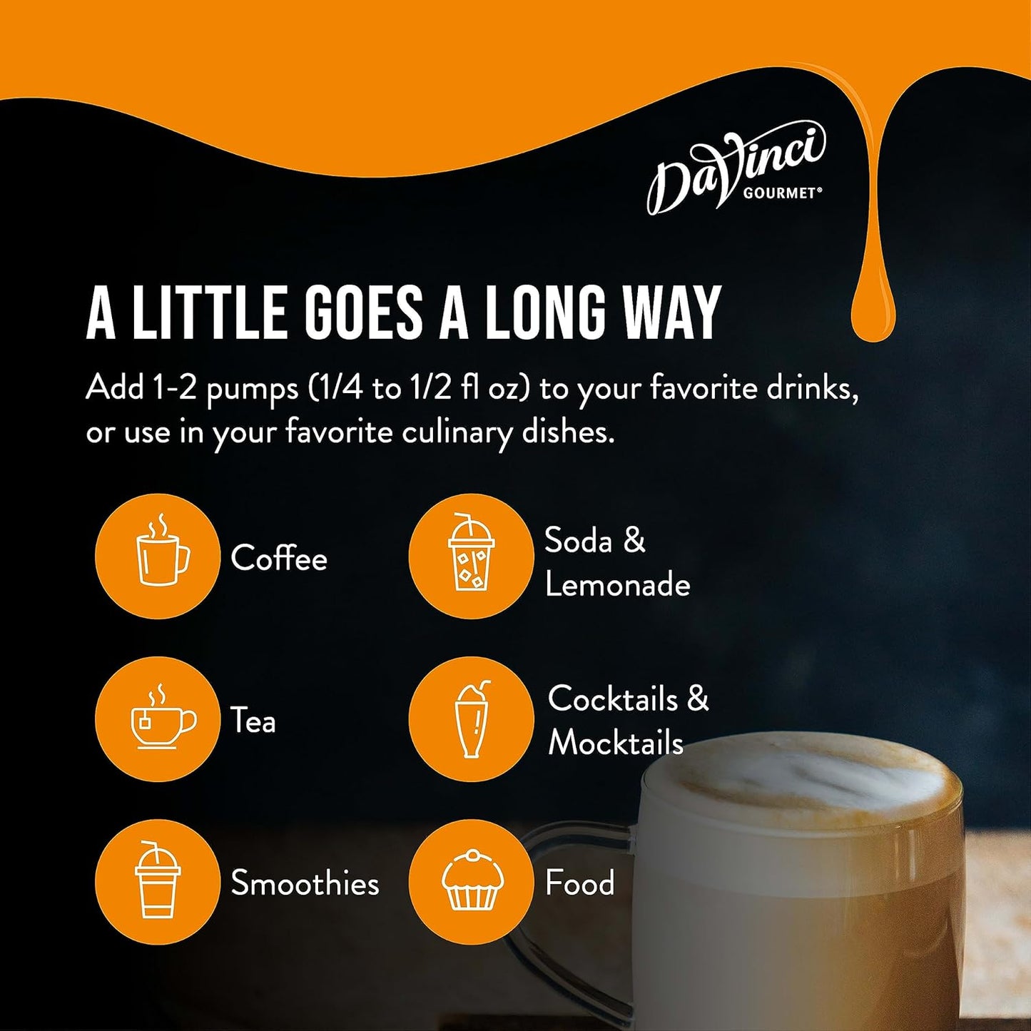 DaVinci Gourmet Classic Blueberry Syrup, 25.4 Fluid Ounces (Pack of 1)