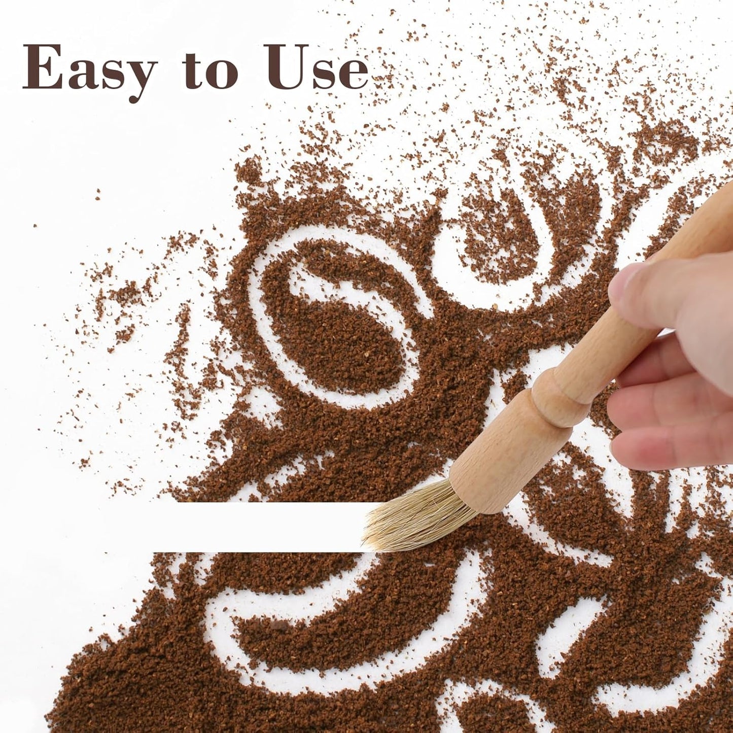 14 PCS Coffee Grinder Brush Set - Professional Espresso Machine Cleaning Kit, Multifunctional Burr Cleaner Brushes & Barista Tools for Home & Commercial Use