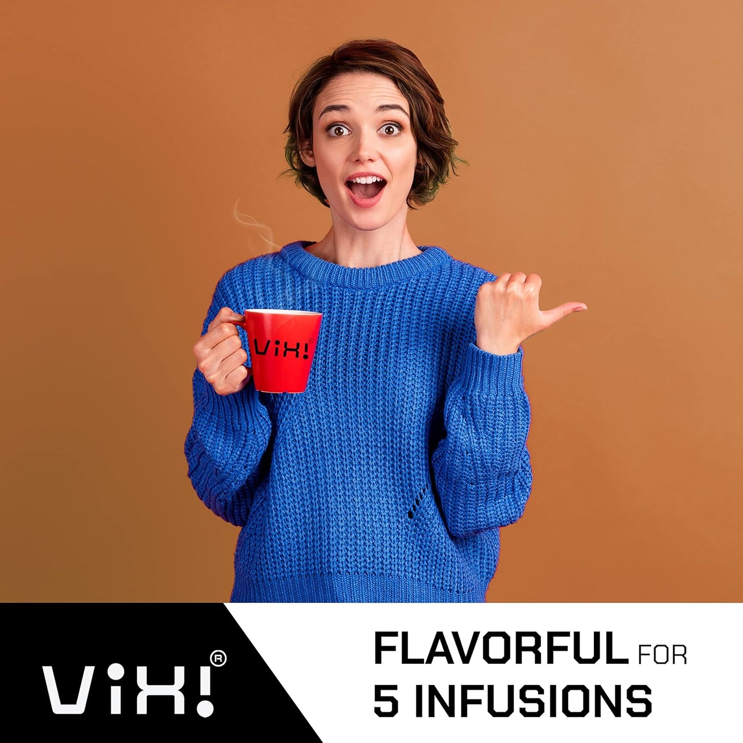 VIXI Oolong Tea Loose Leaf (16.00 Oz), Vietnam's Mountain Tea, Bold Flavored, Dried Whole Full Large Leave, 100% Natural from Ancient Tea Tree for Hot and Cold Brew