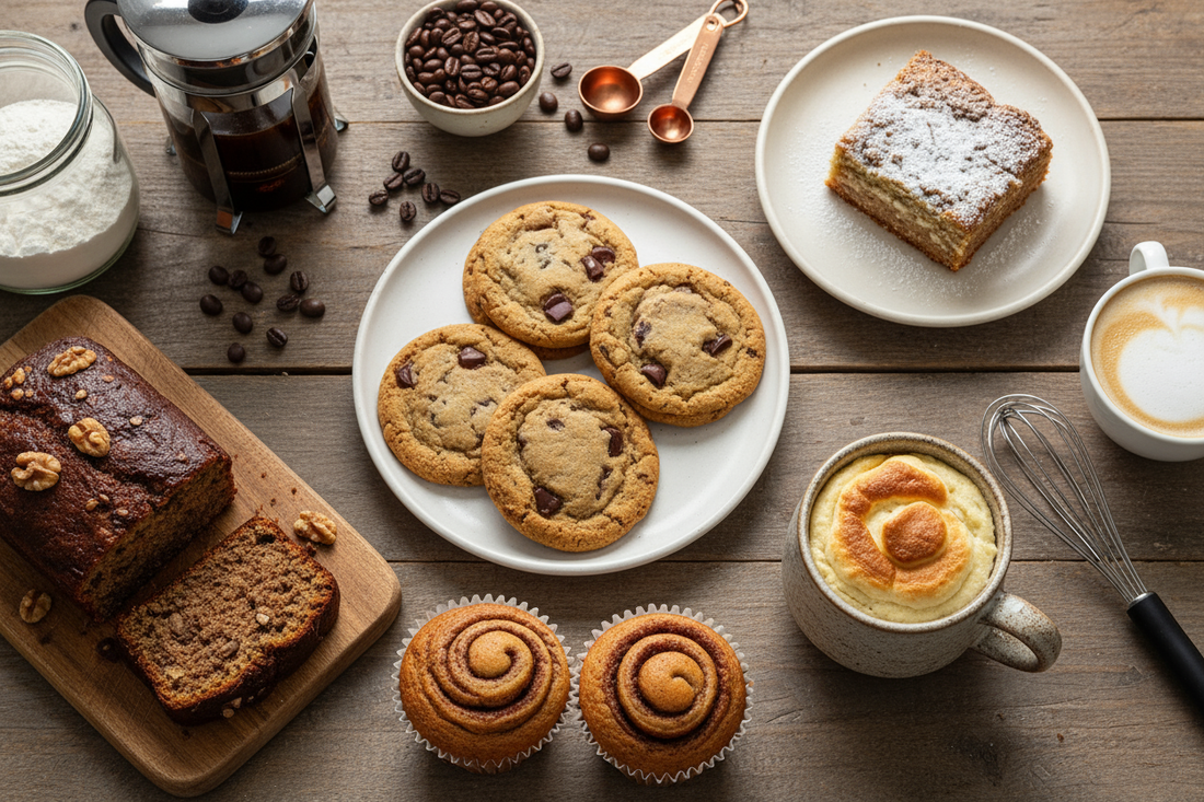 5 Easy Baking Recipes You Can Make With Just Your Home Café Supplies
