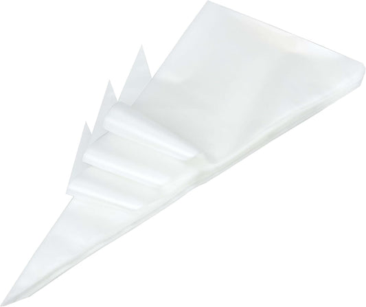 Extra Large Piping Bags 24 Inch, HOMIOVE 50 Pack Long Big Disposable Pastry Bags Thick Anti-Burst Tipless Cake Decorating Bags for Decorating Cupcakes Cakes Cookies
