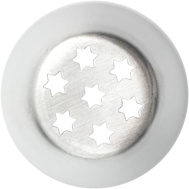 Restaurantware-Russian Piping Tip, 1 Star Cake Decor Piping Tip - #41, Corrosion-Resistant, Stainless Steel Decorating Tip For Frosting, Dishwashable, Decorate Cupcakes, Cakes, or Cookies
