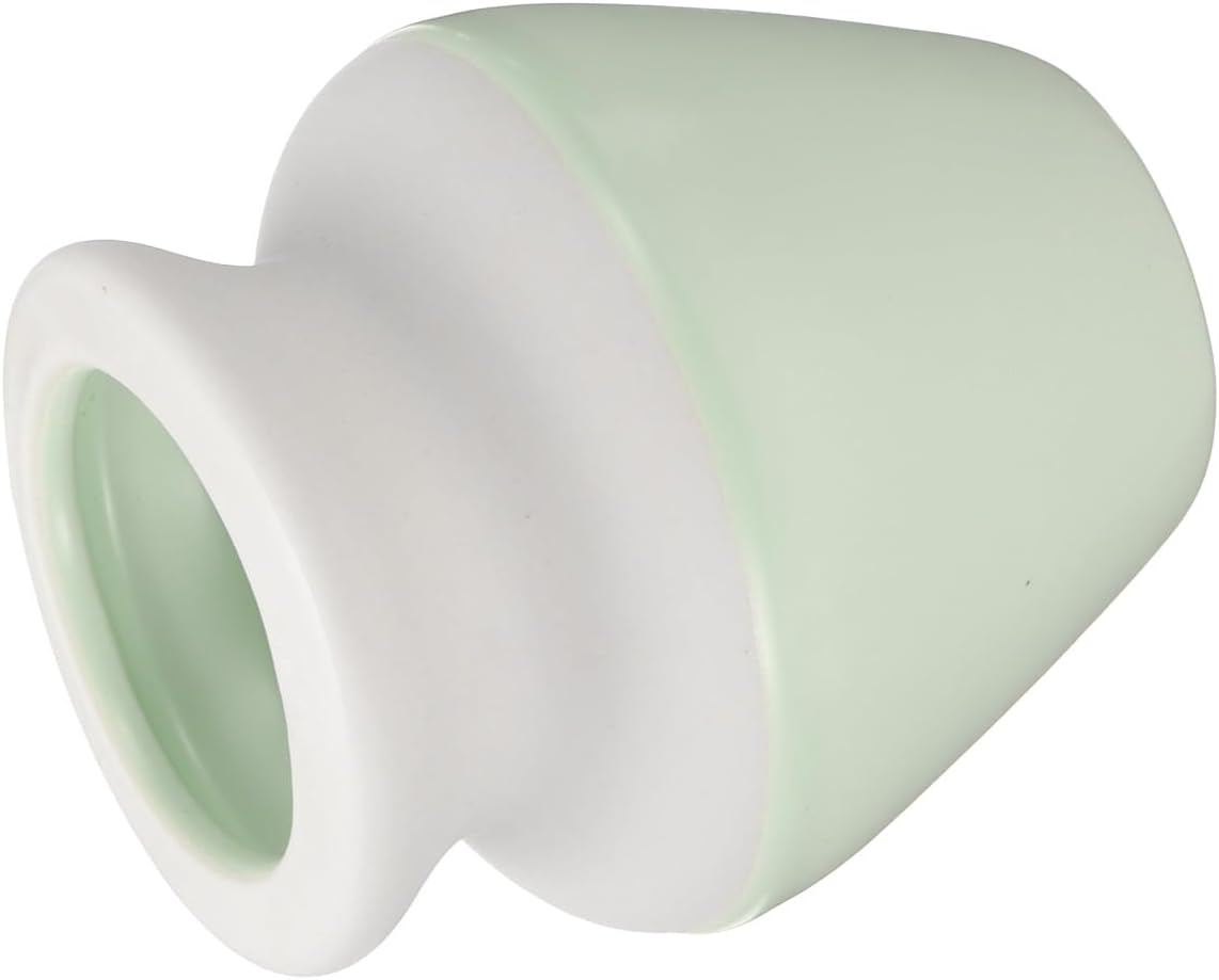 HARFINGTON Ceramic Chasen Stand 73mm Matcha Whisk Holder Teas Set Whisks Stand Traditional Matcha Tea Chasen Holder Tea Set Accessories for Tea Tasting, Green White