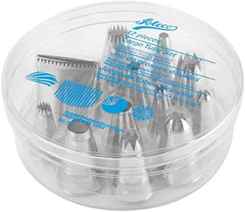 Ateco Jumbo Tip Set , Silver
