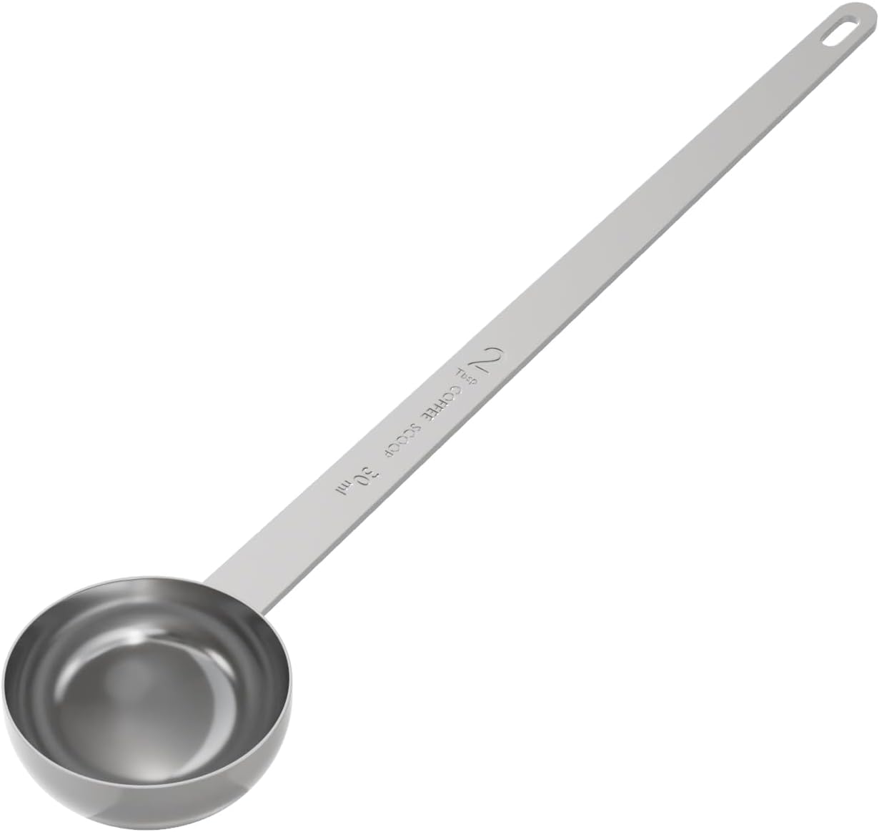 1PCS 2 Tablespoon Coffee Scoop, 9.5" Long Handle Measuring Spoon, Two tbsp (30 ml) Stainless Steel Scooper