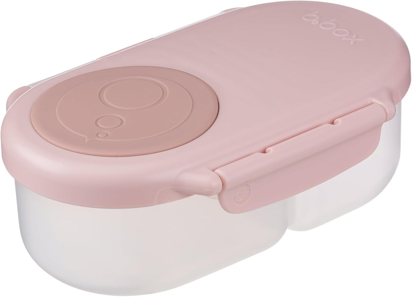 b.box Snack Containers for Kids, Toddler Snack Box Container, Reusable Small Bento Box for Lunch, School & Travel, Leak Proof, BPA free, Dishwasher Safe, Ages 4 months+ (Blush Crush, 12oz capacity)