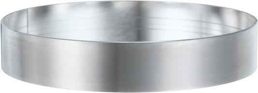 HARFINGTON Round Cake Ring 3.94 x 1 Inch Seamless Stainless Steel Pastry Mousse Dessert Ring Mirror Coating for Baking Cooking English Muffins Crumpet Making Tool