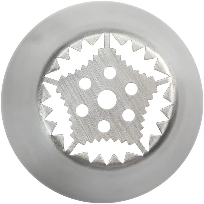 Restaurantware-Russian Piping Tip, 1 Tulip Cake Decor Piping Tip - #52, Corrosion-Resistant, Stainless Steel Decorating Tip For Frosting, Dishwashable, Decorate Cupcakes, Cakes, or Cookies