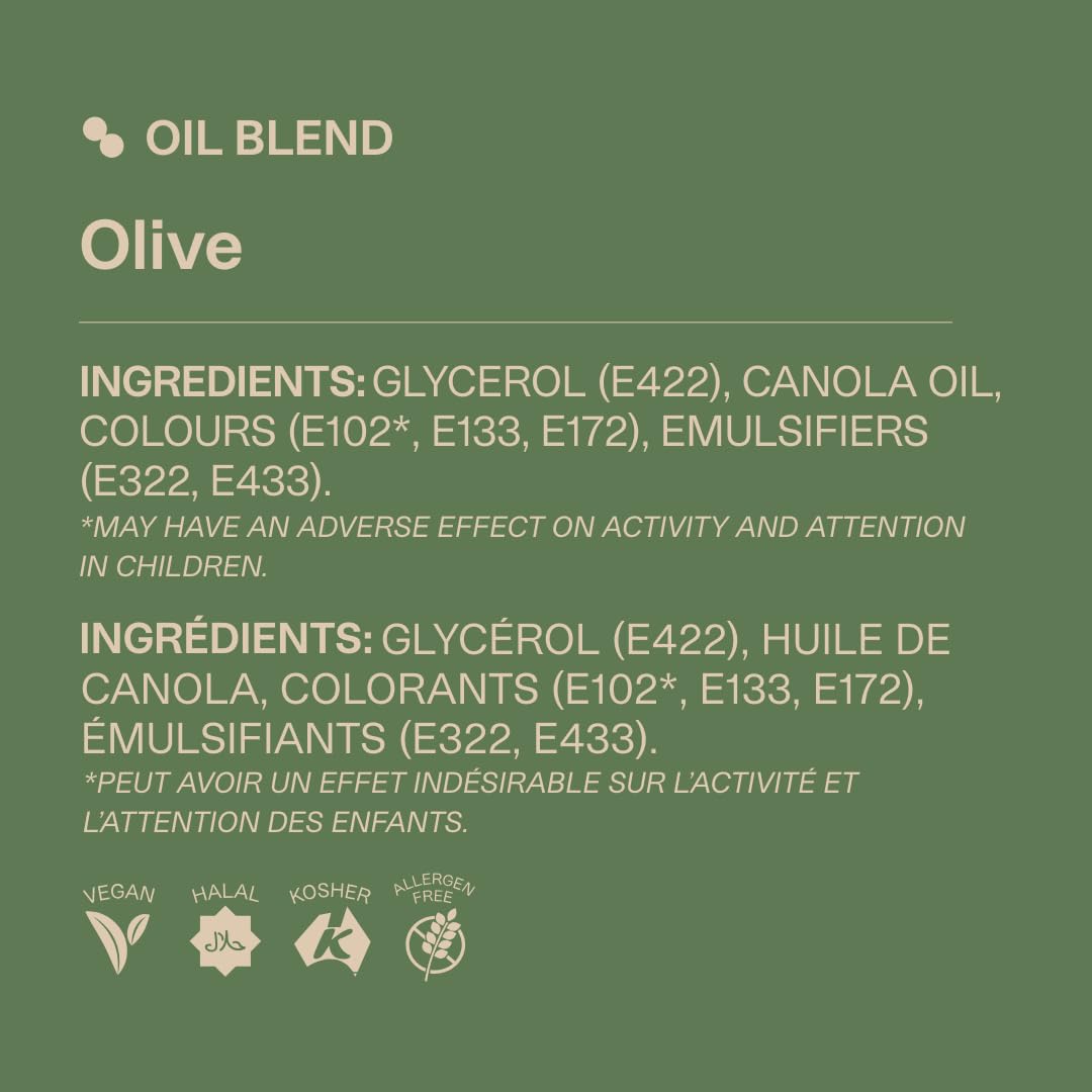 Colour Mill Oil-Based Food Coloring, 20 Milliliters Olive