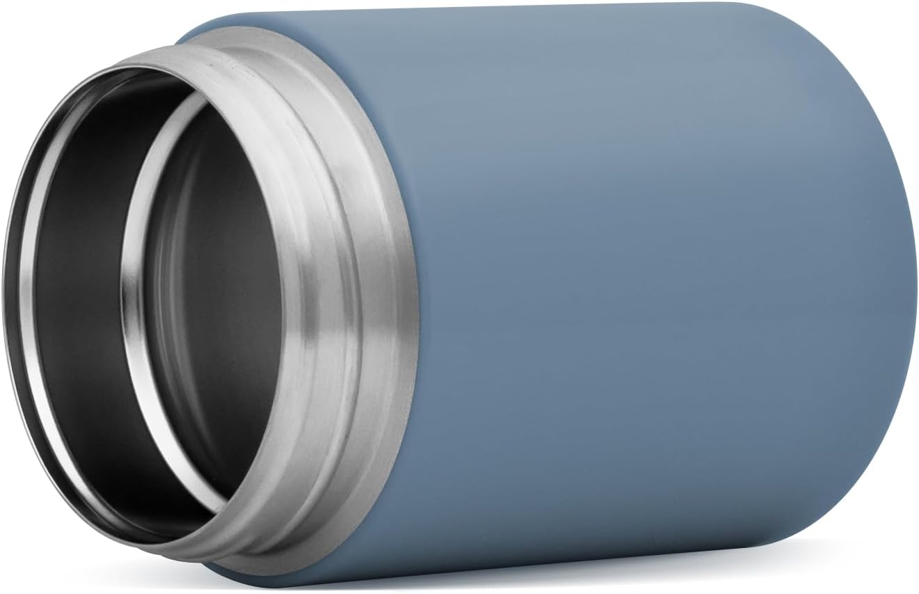 Simple Modern Food Jar for Hot Food | Reusable Stainless Steel Vacuum Insulated Leak Proof Lunch Storage for Smoothie Bowl, Soup, Oatmeal | Provision Collection | 12oz | Blue Dune