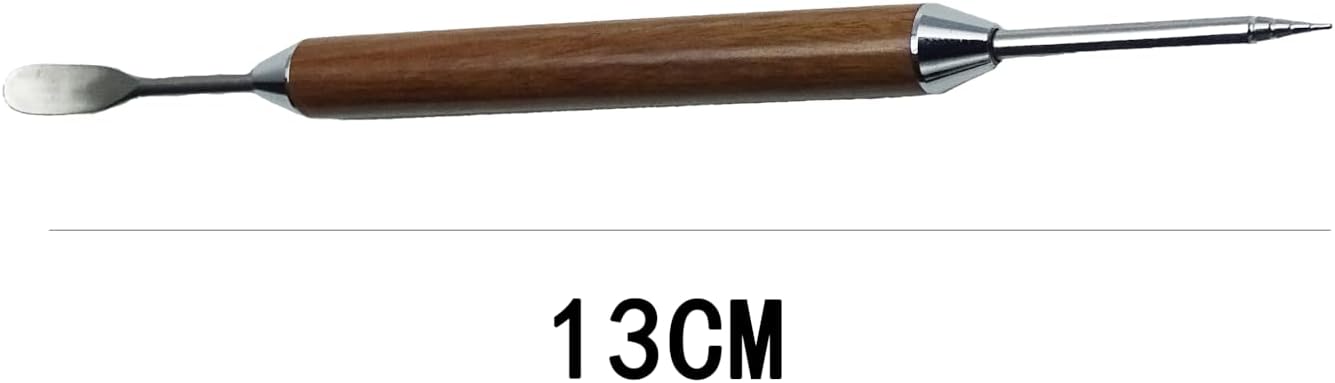 2pcs Stainless Steel Coffee Art Pen - Dual-Ended Latte Art Pen for Creative Coffee Designs