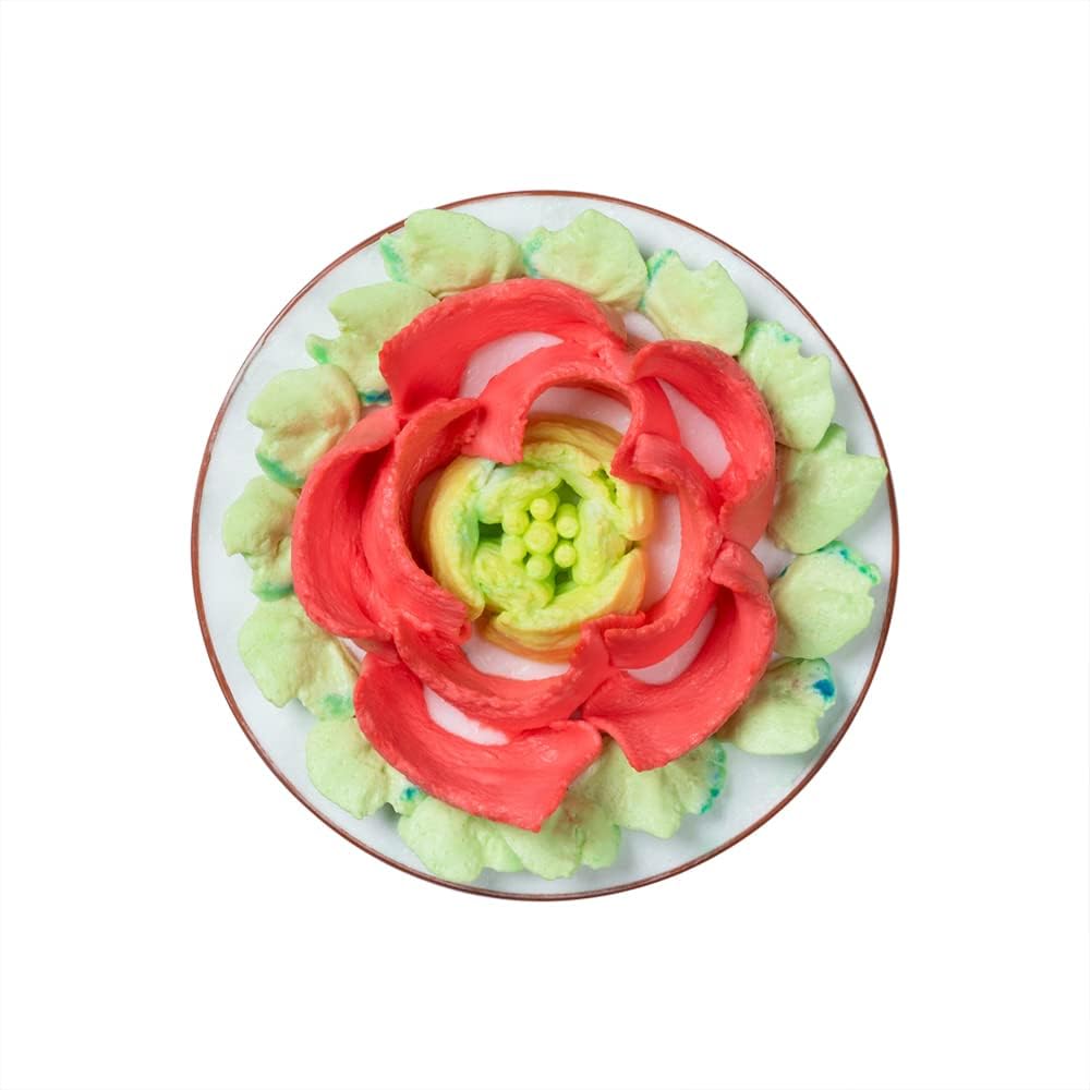 Restaurantware-Russian Piping Tip, 1 Petal Cake Decor Piping Tip - #43, Corrosion-Resistant, Stainless Steel Decorating Tip For Frosting, Dishwashable, Decorate Cupcakes, Cakes, or Cookies