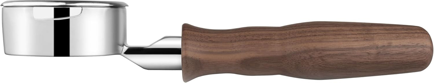 LILQ 58mm Bottomless Naked 2 Ears Portafilter Compatible with Breville Machines– Includes 18–20g Basket