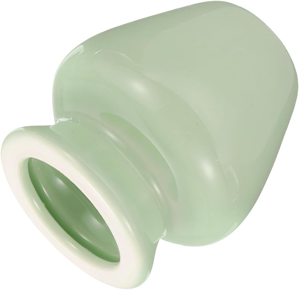 HARFINGTON Ceramic Chasen Stand 73mm Matcha Whisk Holder Teas Set Whisks Stand Traditional Matcha Tea Chasen Holder Tea Set Accessories for Tea Tasting, Yellow