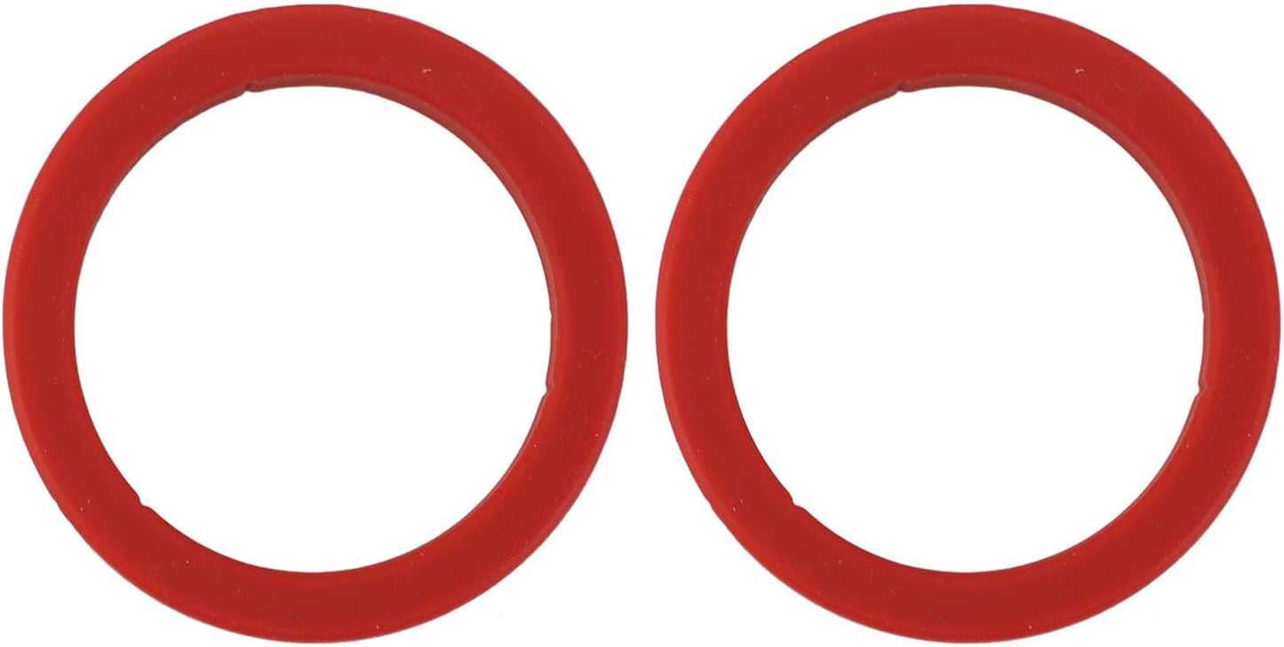 2PCS E61 Silicone Group Gasket 8mm Grouphead Gasket Replacement for Gaggia Coffee Machines Grouphead