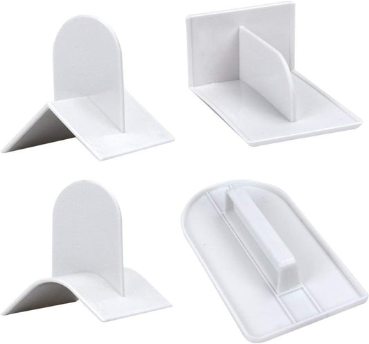 4pcs Fondant Icing Smoother Polisher for Cake Decoration Sugarcraft Scraper Paddle Tool