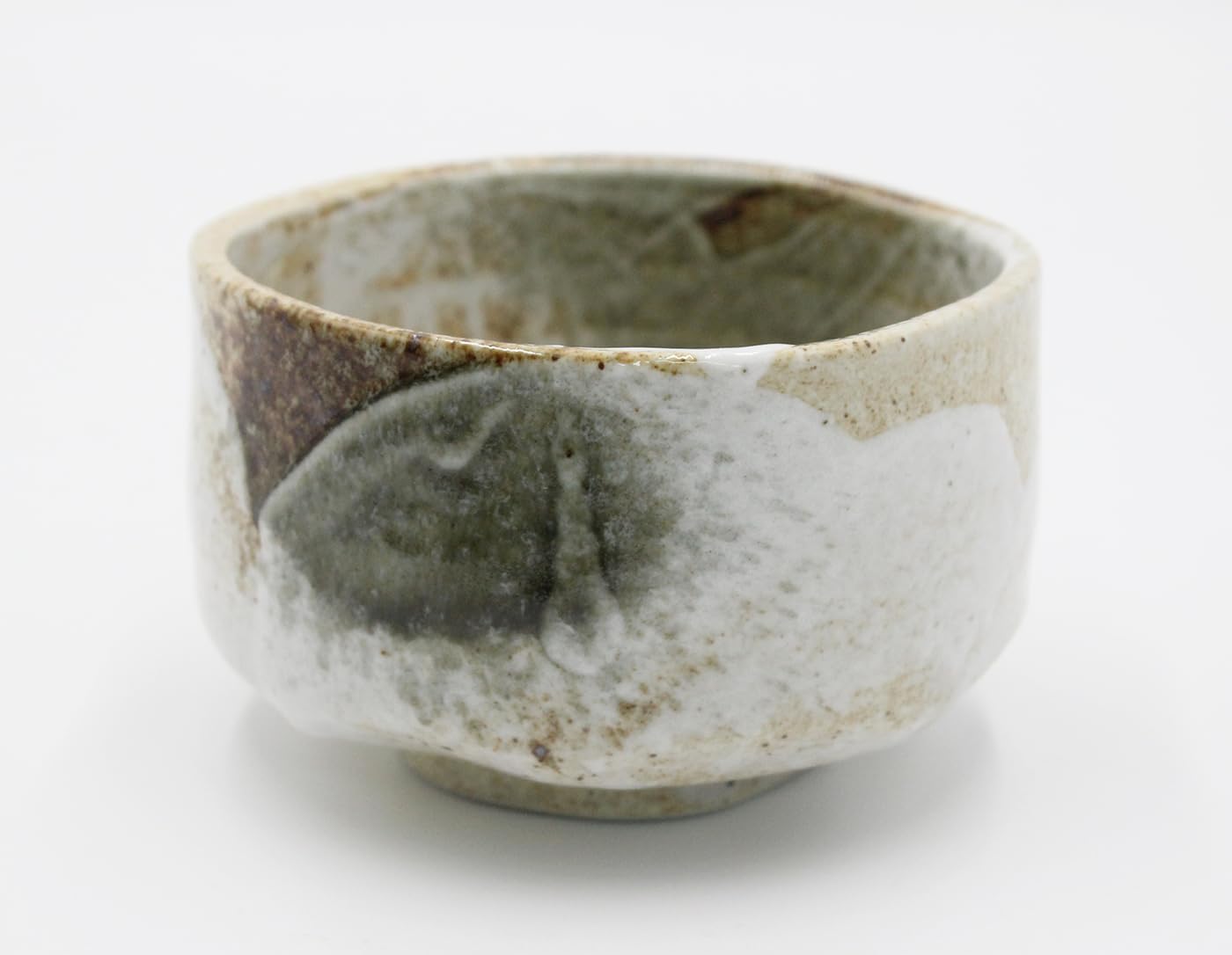 Japanese Traditional Handcrafted Mino Matcha Chawan Tea Bowl Cup Ceremony Tableware Pottery (Yuki Shino)