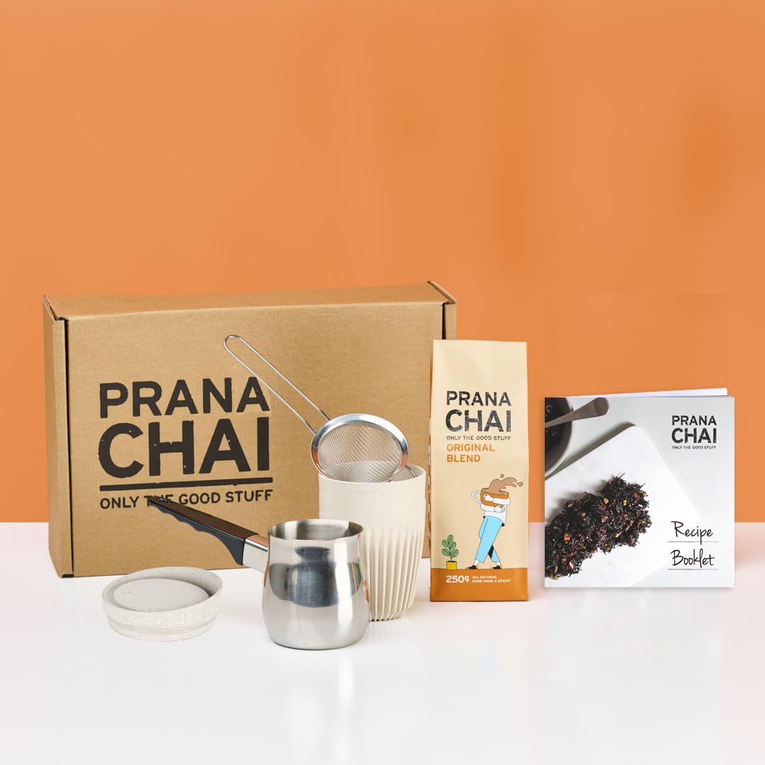Prana Chai Home Brew Gift Set