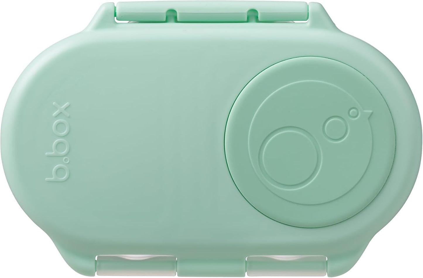 b.box Snack Containers for Kids, Toddler Snack Box Container, Reusable Small Bento Box for Lunch, School & Travel, Leak Proof, BPA free, Dishwasher Safe, Ages 4 months+ (Spearmint, 12oz capacity)