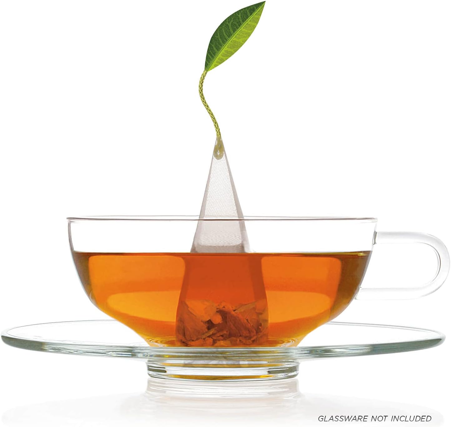 Tea Forte Jubilee Presentation Box Tea Gift Set Sampler, 20 Count 2 of Each Variety Individually Wrapped Handcrafted Pyramid Infuser Bags