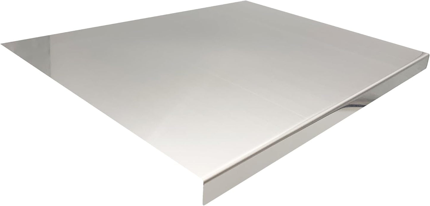 Stainless Steel Cutting Boards for Kitchen,Baking Board,Pastry Board,kneading Panel - Suitable for Cutting Vegetables, Fruits, Meat,bread - Easy To Clean and Store (40x30cm/15.7x11.8in)