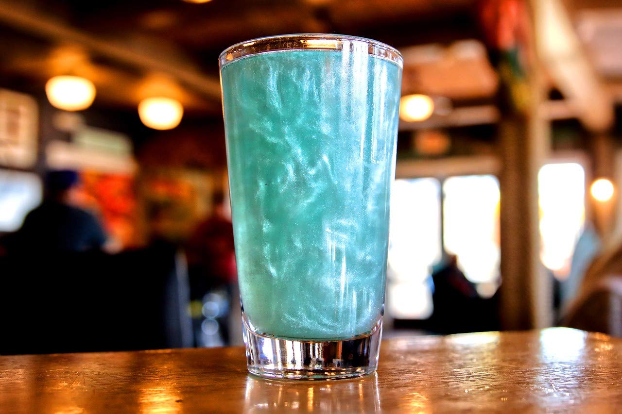 Teal BREW GLITTER Edible Glitter For Drinks, Cocktails, Beer, Garnish Glitter & Beverages | KOSHER & HALAL Certified | 100% Edible & Food Grade | Vegan, Gluten, Nut Free (45g Shaker, Teal)