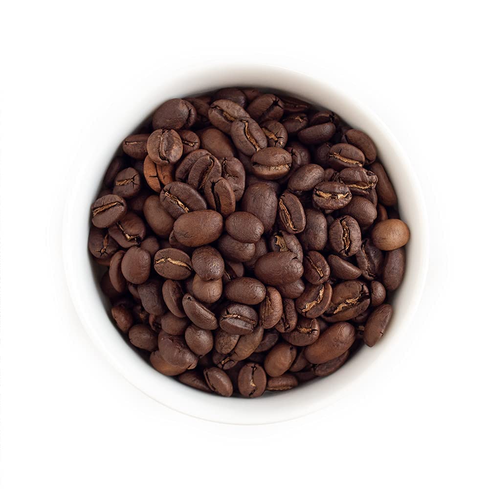 Fresh Roasted Coffee, Mocha Java, 5 lb (80 oz), Medium Roast, Kosher, Whole Bean