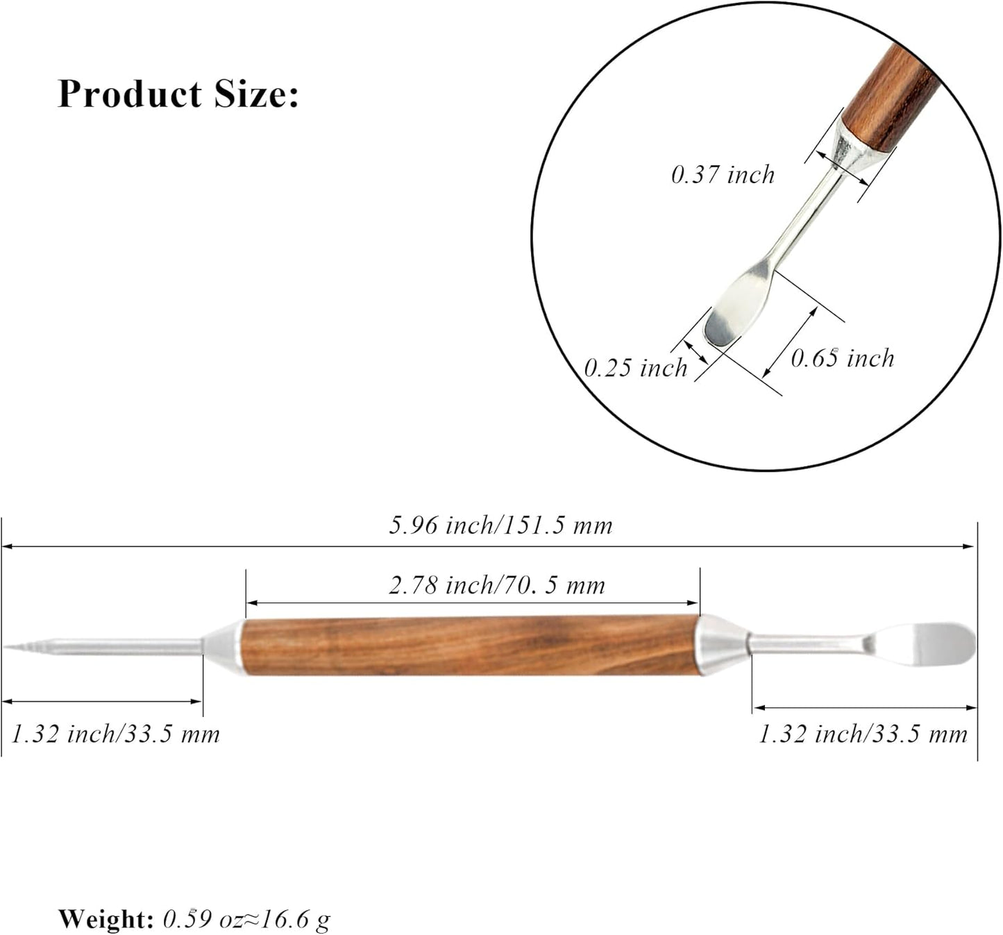3 PCS Latte Art Pen Cinnamon Pen for Coffee,Barista Espresso Coffee Latte Art Tools Accessories for Coffee Bar Barista Make Creative Coffee Designs Decors,Stainless Steel Wood,LXLVOUEG
