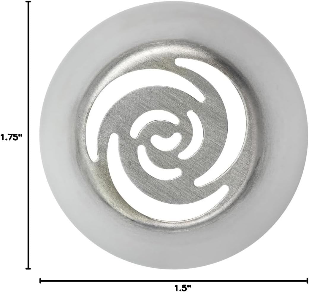 Restaurantware-Russian Piping Tip, 1 Tulip Cake Decor Piping Tip - #23, Corrosion-Resistant, Stainless Steel Decorating Tip For Frosting, Dishwashable, Decorate Cupcakes, Cakes, or Cookies