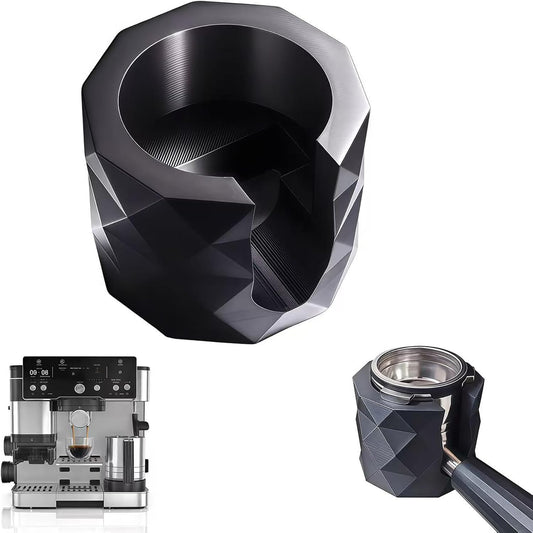 Coffee Tamper Base Compatible with Ninja Espresso Machine ES601/ES701, Anti-Slip Silicone Portafilter Support Stand for Ninja Luxe Cafe Accessories, Stable Tamping Base for Home Baristas